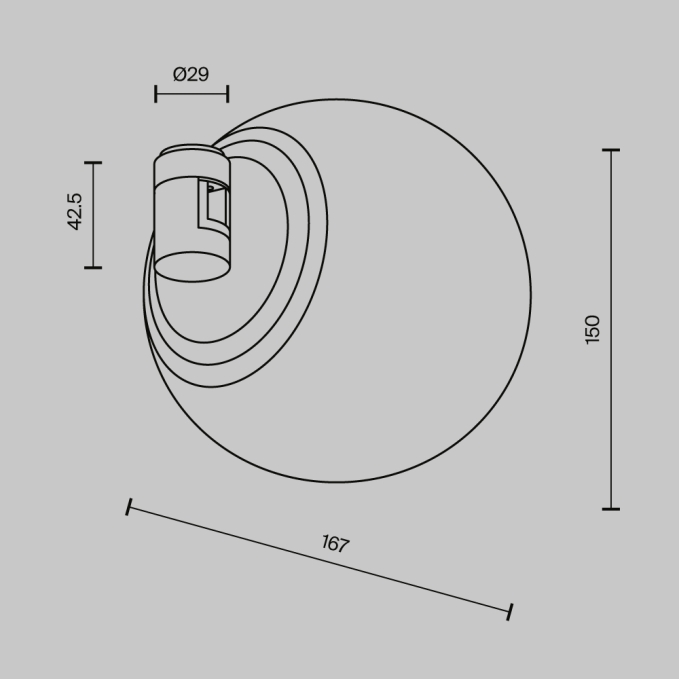 Трековый светильник Фокус / Focus Led Trinity 2700-5000K 40Вт 36°, TR197-3-40WCCT-M-W, изображение 8 Трековый светильник Фокус / Focus Led Trinity 2700-5000K 40Вт 36°, TR197-3-40WCCT-M-W, изображение 8