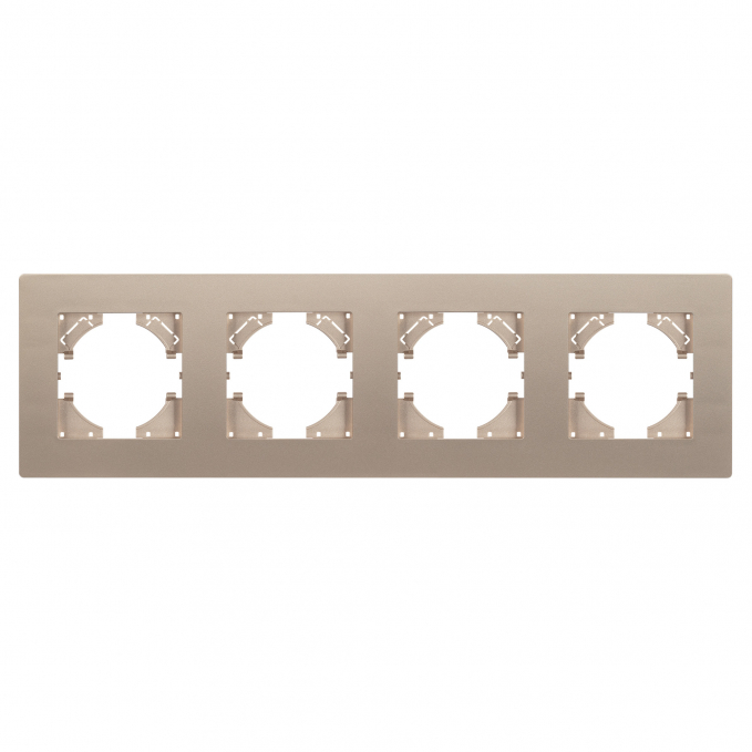Рамка пластиковая FRM-PERIO-PL-4-GD, Arlight, 049761, изображение 2