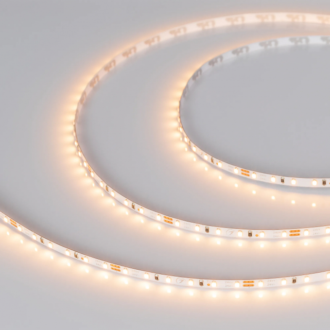Светодиодная лента MICROLED-M120-4mm 24V Warm2700 (9.6 W/m, IP20, 2216, 5m), Arlight, 024415(2), изображение 1 Светодиодная лента MICROLED-M120-4mm 24V Warm2700 (9.6 W/m, IP20, 2216, 5m), Arlight, 024415(2), изображение 1