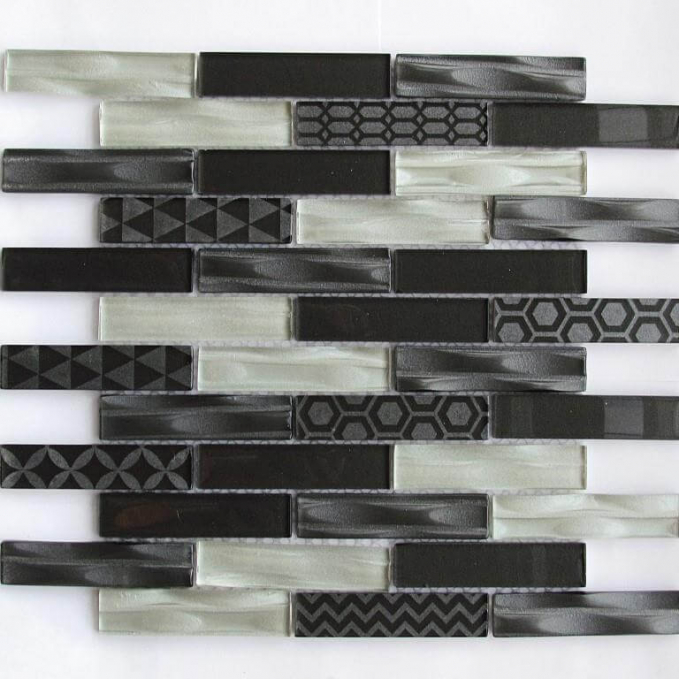 Мозаика Bonaparte Mosaics Optima Grey 30x30 Мозаика Bonaparte Mosaics Optima Grey 30x30