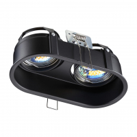 Светильник встраиваемый IP20 GU10 2*50W 220V CLOUD SPOT NT22 578 NOVOTECH 370841