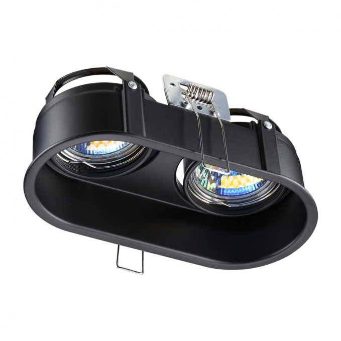 Светильник встраиваемый IP20 GU10 2*50W 220V CLOUD SPOT NT22 578 NOVOTECH 370841, изображение 1 Светильник встраиваемый IP20 GU10 2*50W 220V CLOUD SPOT NT22 578 NOVOTECH 370841, изображение 1