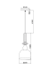 Подвесной светильник, Freya, FR5148PL-01GR