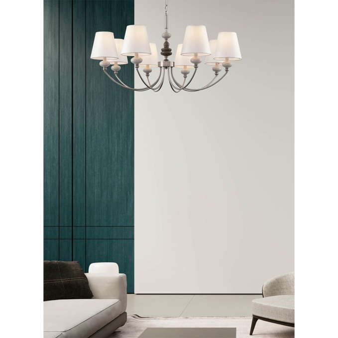 Люстра Е14 8*40W 220V KENTUKI CLASSI LN26 052 LUMION 8283/8, фото в интерьере 1 Люстра Е14 8*40W 220V KENTUKI CLASSI LN26 052 LUMION 8283/8, фото в интерьере 1