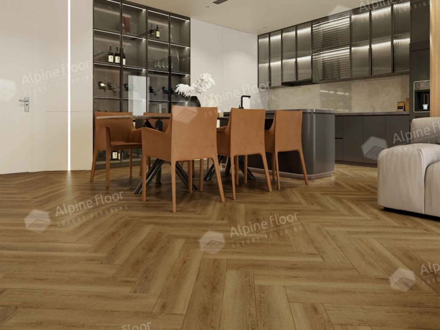 Кварцвиниловая плитка Alpine Floor Parquet LVT Дуб Капелла, ECO-16-31 Кварцвиниловая плитка Alpine Floor Parquet LVT Дуб Капелла, ECO-16-31