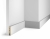 Плинтус Cosca Decor AP74 под покраску, 75x16x2400 мм, МДФ