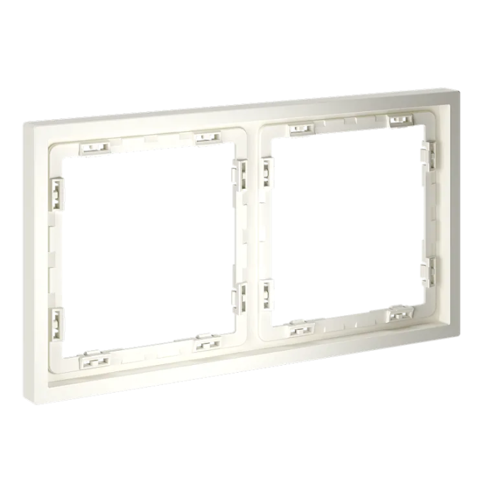 Рамка пластиковая VOLTUM S70 на 2 пост, (хлопок), Voltum, VLS100213 Рамка пластиковая VOLTUM S70 на 2 пост, (хлопок), Voltum, VLS100213