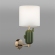 Бра E14 1*40W CACTUS MODERN ODL_EX24 099 ODEON LIGHT 5425/1W, фото на цветном фоне 1