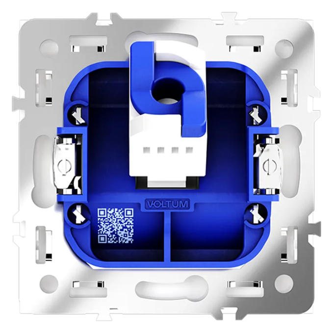 Розетка компьютерная встраиваемая VOLTUM S70 RJ45 кат.6, (кашемир), Voltum, VLS060103