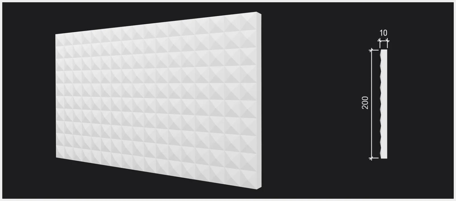 Стеновая панель Decor-Dizayn DD932(3m), 200x10x3000 мм Стеновая панель Decor-Dizayn DD932(3m), 200x10x3000 мм
