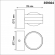 Светильник ландшафтный настенный IP65 LED 6W 4000K 175-265V CALLE STREET NT24 726 NOVOTECH 359304, схема товара
