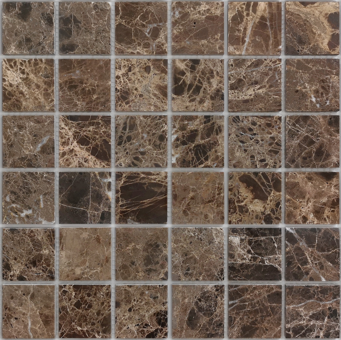 Мозаика Caramelle (LeeDo) Pietrine Emperador Dark Pol 48x48 30.5x30.5 Мозаика Caramelle (LeeDo) Pietrine Emperador Dark Pol 48x48 30.5x30.5