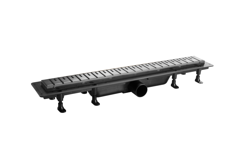 Душевой трап Plastbrno Design 2 SZH840M 40 см графит Душевой трап Plastbrno Design 2 SZH840M 40 см графит