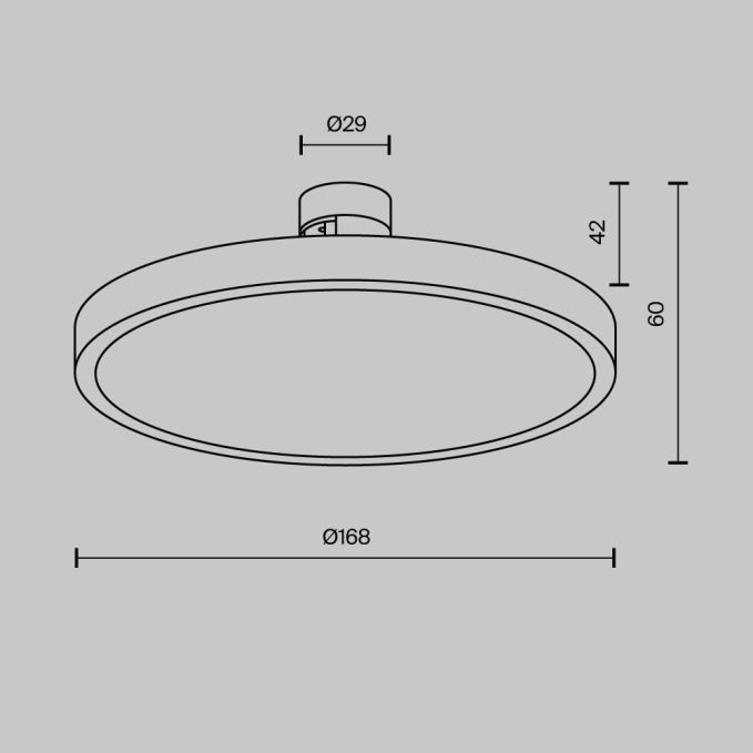 Трековый светильник Плато / Plato Flarity 4000K 7Вт 120°, TR152-1-7W4K-B, изображение 7 Трековый светильник Плато / Plato Flarity 4000K 7Вт 120°, TR152-1-7W4K-B, изображение 7