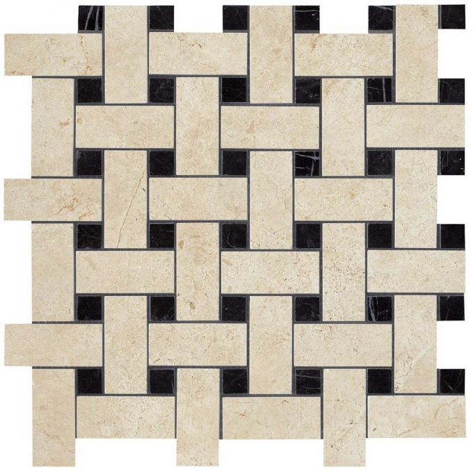 Мозаика Atlas Concorde Marvel Stone Basketweave Warm Lapp. 30x30, AS2P Мозаика Atlas Concorde Marvel Stone Basketweave Warm Lapp. 30x30, AS2P