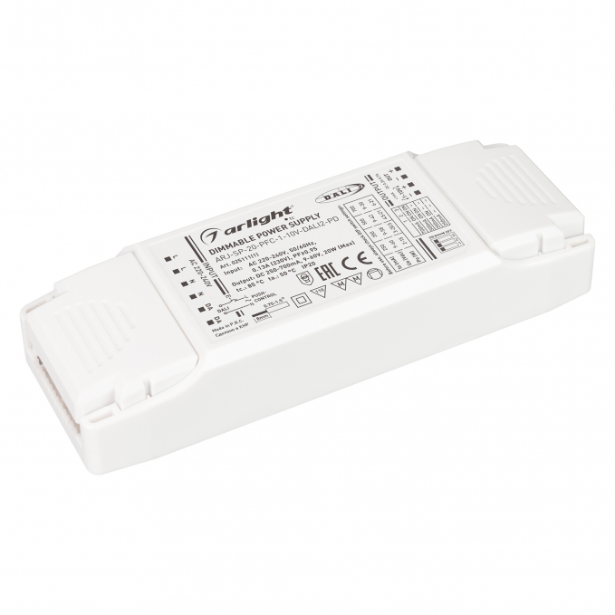 Блок питания ARJ-SP-20-PFC-1-10V-DALI2-PD (20W, 250-700mA), Arlight, 025111(1), изображение 1 Блок питания ARJ-SP-20-PFC-1-10V-DALI2-PD (20W, 250-700mA), Arlight, 025111(1), изображение 1