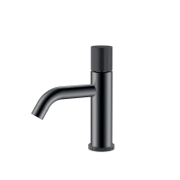 Смеситель для раковины Boheme Stick 121-SGM.3 вороненая сталь
