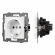 Механизм электрической розетки SCT-MEU1-PL-WH-V (250V, 16A), Arlight, 049814, изображение 1