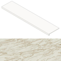 Ступень Atlas Concorde Marvel Edge Royal Calacatta Scalino Lap. 33x150, AFCR Ступень Atlas Concorde Marvel Edge Royal Calacatta Scalino Lap. 33x150, AFCR