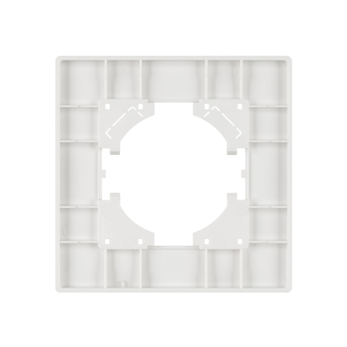 Рамка пластиковая FRM-PERIO-PL-1-WH, Arlight, 049688, изображение 3