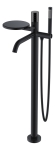 Смеситель напольный Boheme Stick 129-BB черный