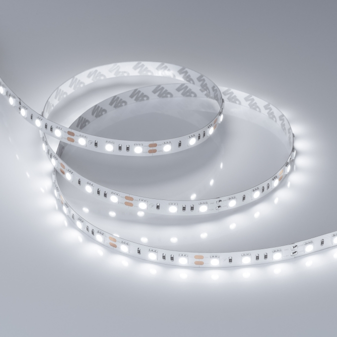 Светодиодная лента RT-B60-10mm 12V White6000 (14.4 W/m, IP20, 5060, 5m), Arlight, 012339(2), изображение 2 Светодиодная лента RT-B60-10mm 12V White6000 (14.4 W/m, IP20, 5060, 5m), Arlight, 012339(2), изображение 2