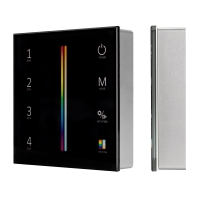 Панель Sens SMART-P55-MULTI Black (3V, 4 зоны, 2.4G), Arlight, 028310 Панель Sens SMART-P55-MULTI Black (3V, 4 зоны, 2.4G), Arlight, 028310