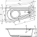 Ванна акриловая Riho Delta 160x80 R B068001005 угловая Ванна акриловая Riho Delta 160x80 R B068001005 угловая
