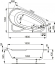 Ванна акриловая Vagnerplast Selena 160x105 R VPBA163SEL3PX-04 Ванна акриловая Vagnerplast Selena 160x105 R VPBA163SEL3PX-04