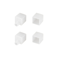 Заглушка WPH-FLEX-1212-TOP WHITE с отверстием, Arlight, 040859