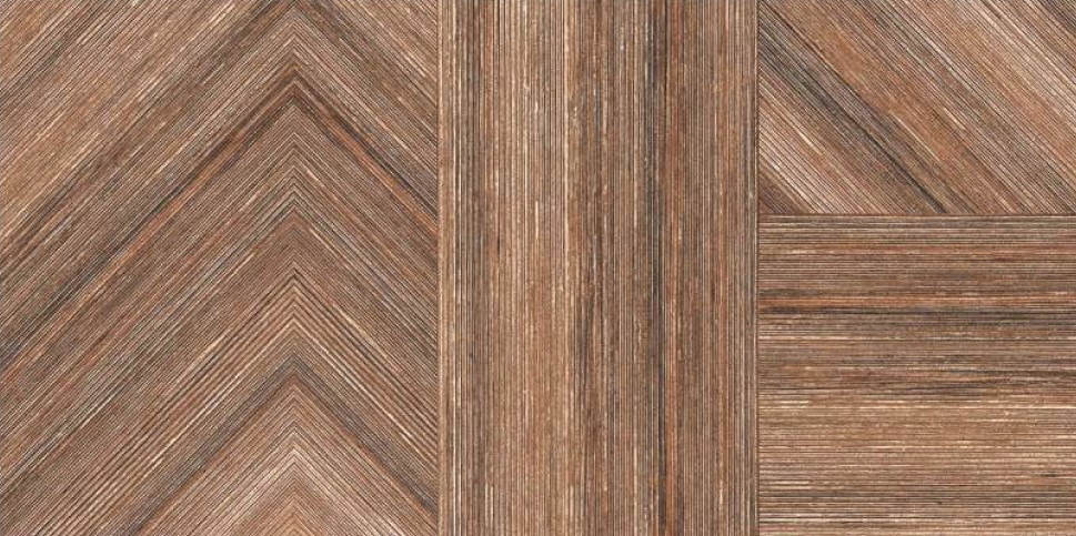 Керамогранит ITC India Forked Wood Wenge Carving 60x120