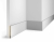 Плинтус Cosca Decor AP73 под покраску, 95x10x2400 мм, МДФ
