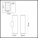 Настенный светильник E27, LED max 7W 220V DARIO HIGHTECH ODL20 445 ODEON LIGHT 3833/2WB, схема товара