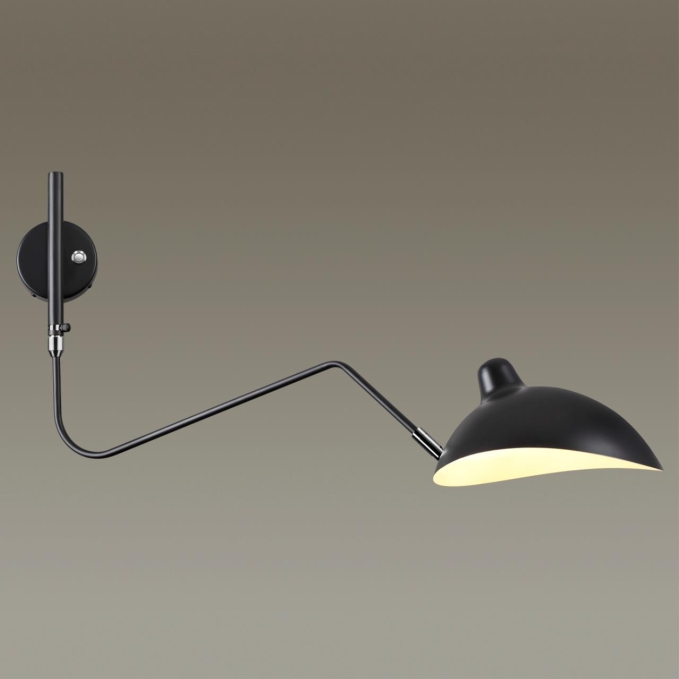 Настенный светильник E27 1*40W KERBI WALLI ODL21 459 ODEON LIGHT 4831/1W, фото на цветном фоне 1