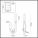 Бра (ЛЕВ.) LED 2W 4000K LARK L-VISION ODL_EX24 093 ODEON LIGHT 5431/2WL, схема товара Бра (ЛЕВ.) LED 2W 4000K LARK L-VISION ODL_EX24 093 ODEON LIGHT 5431/2WL, схема товара
