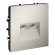 Розетка компьютерная встраиваемая VOLTUM S70 двойная RJ45+RJ45 кат.6, (кашемир), Voltum, VLS060203 Розетка компьютерная встраиваемая VOLTUM S70 двойная RJ45+RJ45 кат.6, (кашемир), Voltum, VLS060203
