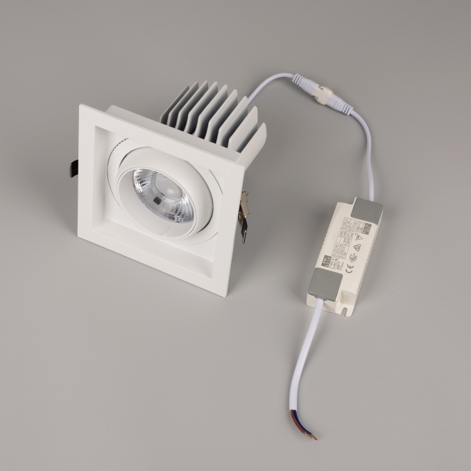 Светильник MS-VORTEX-BUILT-S140x140-30W Day4000 (WH-WH, 30 deg, 230V), Arlight, 057923, изображение 3 Светильник MS-VORTEX-BUILT-S140x140-30W Day4000 (WH-WH, 30 deg, 230V), Arlight, 057923, изображение 3