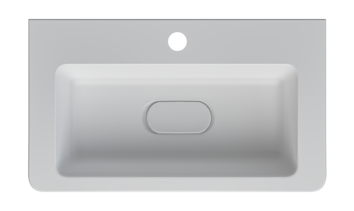 Мебельная раковина Madera Modul 4627173210904 60 см белая глянцевая Мебельная раковина Madera Modul 4627173210904 60 см белая глянцевая