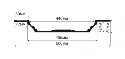 Кессон Decomaster KS-61-115, 600x600x84 мм Кессон Decomaster KS-61-115, 600x600x84 мм