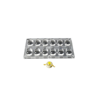 Блок линз 12BST-E (130x65°, 12x LED), Arlight, 016078 Блок линз 12BST-E (130x65°, 12x LED), Arlight, 016078