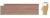 Багет Decomaster FM3-3, 38x20x2850 мм