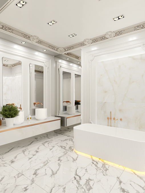 Керамогранит NT Ceramic Marmo Callacata Endless Mat 60x60, NTT995160M Керамогранит NT Ceramic Marmo Callacata Endless Mat 60x60, NTT995160M