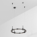 Основание ART-APRIORI-ROUND-HANG-R600 (BK), Arlight, 048487, изображение 1
