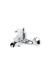 Смеситель для ванны с душем Boheme Vogue Crystal 223-CRST хром