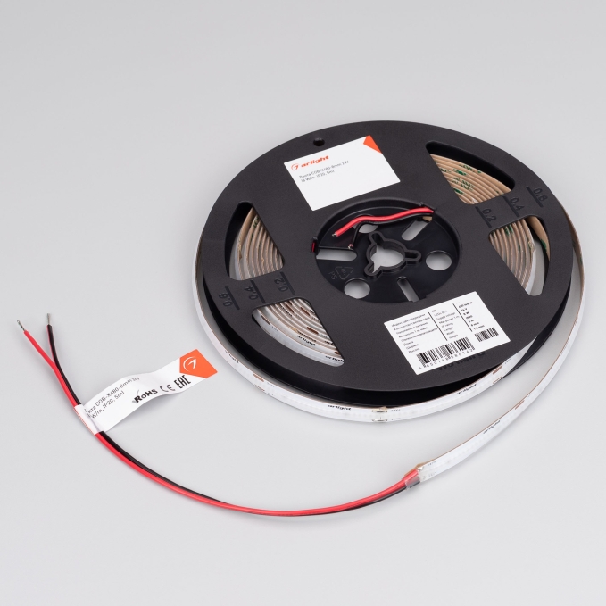 Светодиодная лента COB-X480-8mm 24V Blue (8 W/m, IP20, 5m), Arlight, 047734, изображение 3