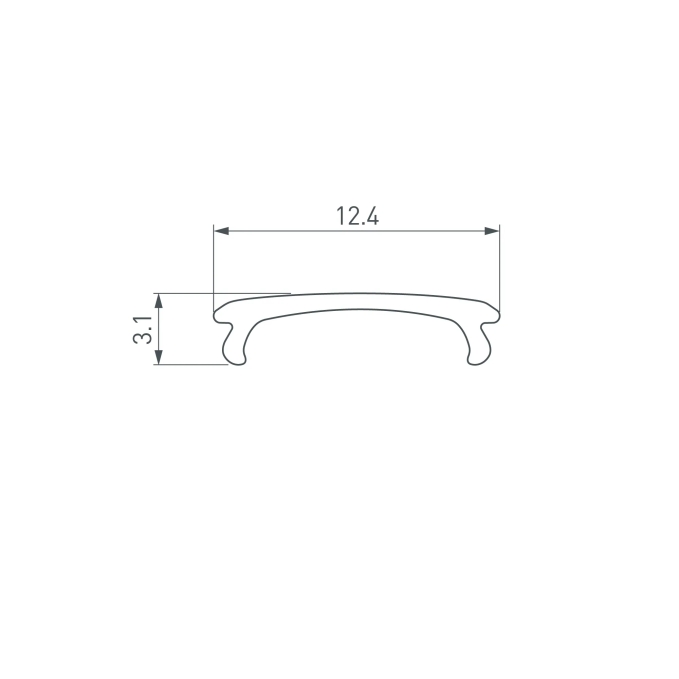 Экран ALM-W13-2020 FROST полуматовый, Arlight, 026748(1), изображение 2 Экран ALM-W13-2020 FROST полуматовый, Arlight, 026748(1), изображение 2