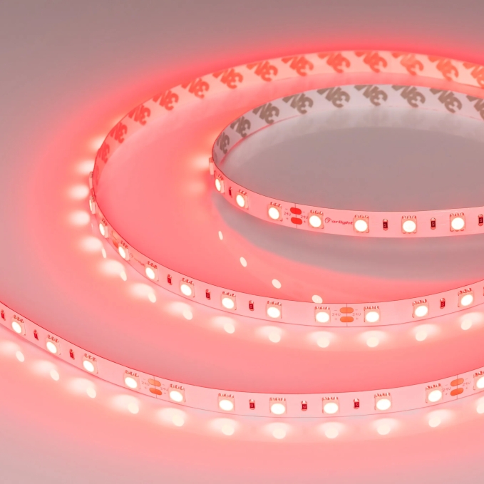 Светодиодная лента RT-B60-10mm 24V Red (14.4 W/m, IP20, 5060, 5m), Arlight, 008817(2), изображение 4 Светодиодная лента RT-B60-10mm 24V Red (14.4 W/m, IP20, 5060, 5m), Arlight, 008817(2), изображение 4