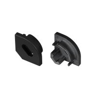 Заглушка SL-KANT-H10 BLACK с отверстием, Arlight, 049410