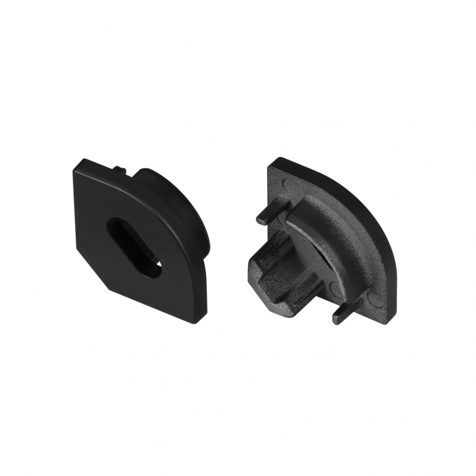 Заглушка SL-KANT-H10 BLACK с отверстием, Arlight, 049410, изображение 1 Заглушка SL-KANT-H10 BLACK с отверстием, Arlight, 049410, изображение 1