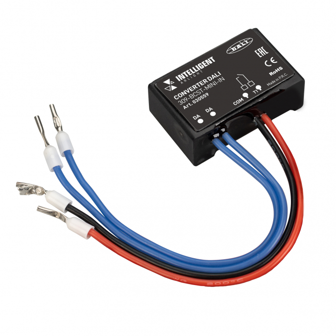 INTELLIGENT ARLIGHT Конвертер DALI-309-BCST-MINI-IN (DALI bus), Arlight, 030559, изображение 1 INTELLIGENT ARLIGHT Конвертер DALI-309-BCST-MINI-IN (DALI bus), Arlight, 030559, изображение 1